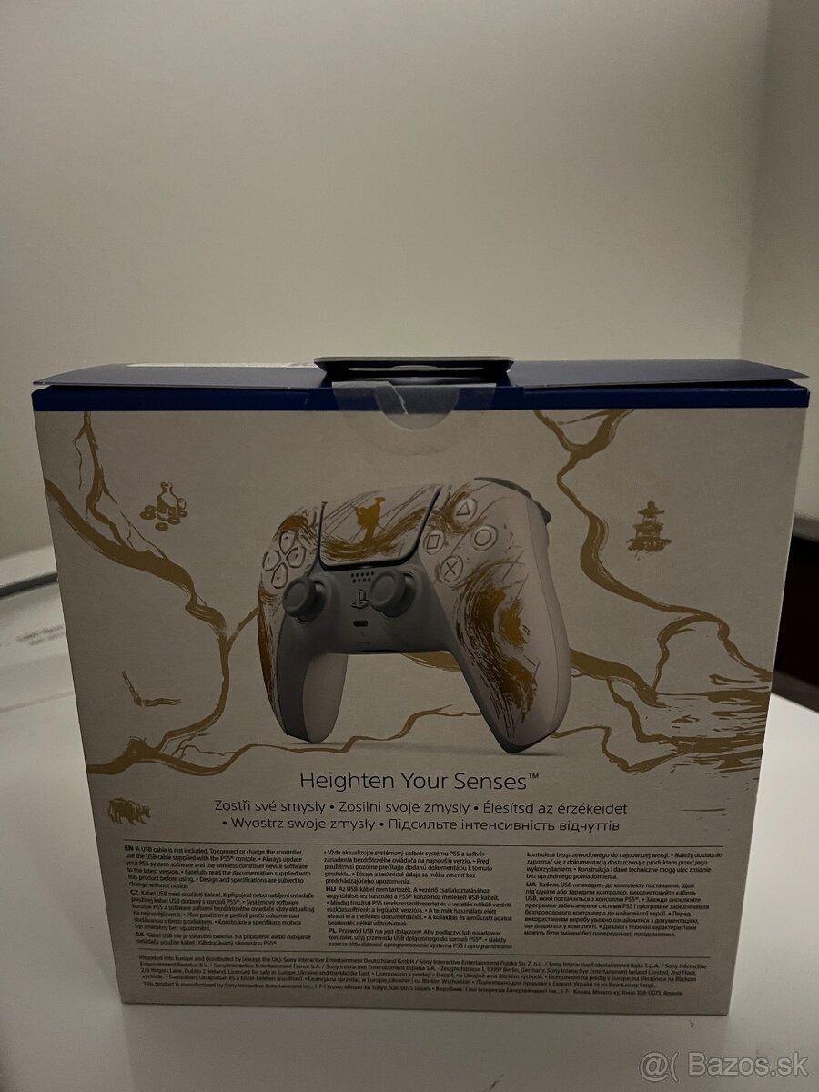 Predam joystick Ghost of Yotei cierny a zlaty NOVY - 4