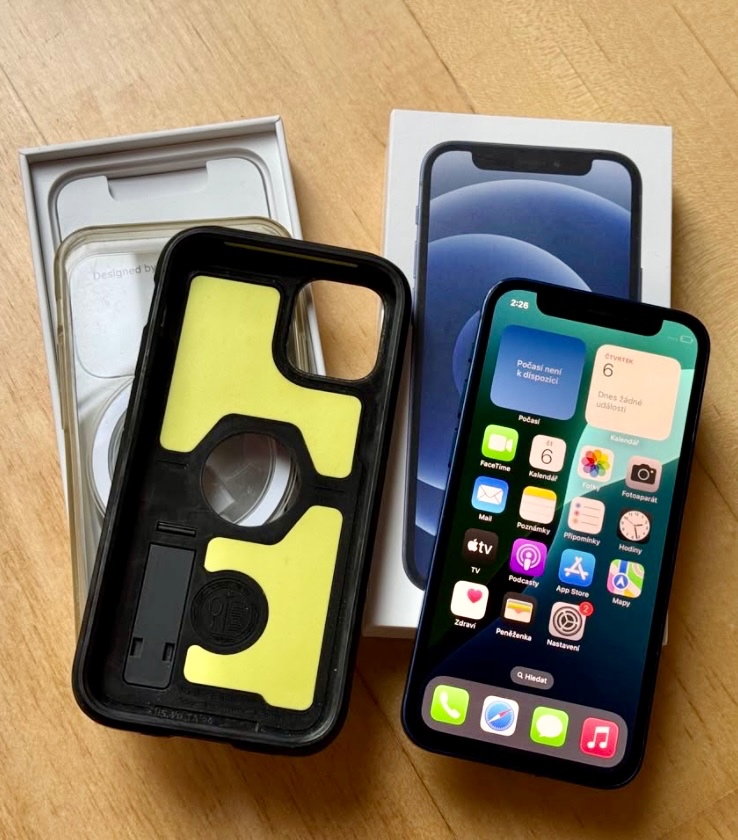 iPhone 12 Mini Blue BATERIE 100% TOP - 4