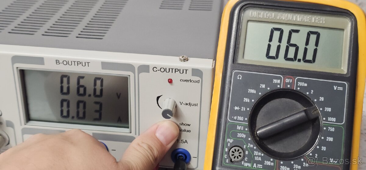 VOLTCRAFT Plus VSP 2405 HE 》2x 40V - 5V / 1x 6V - 1.5A - 4