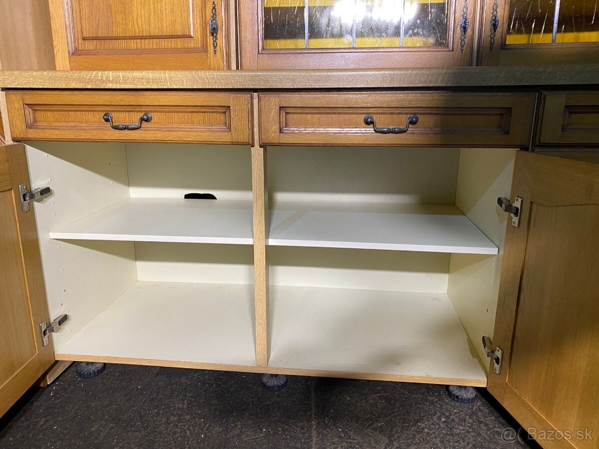 Masívna kuchynská linka z Nemecka bez spotrebičů - 4