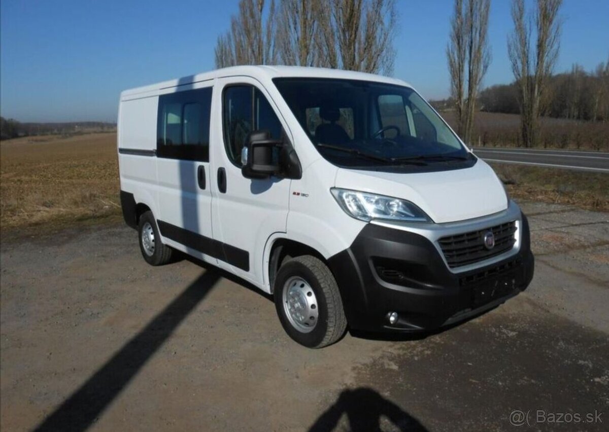 Fiat Ducato 2,3 96 kW KLIMA Serviska 7Míst nafta - 4