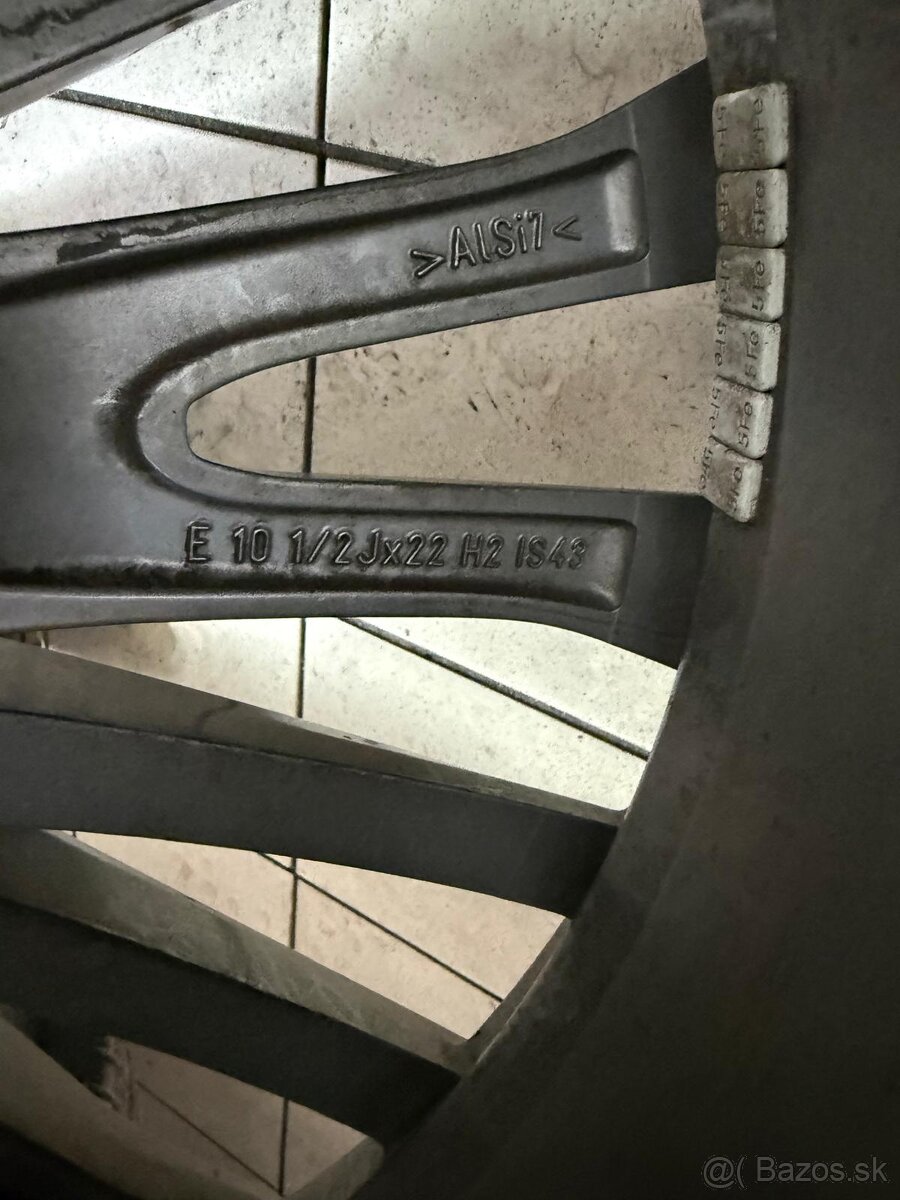 BMW original disky 22" - 4