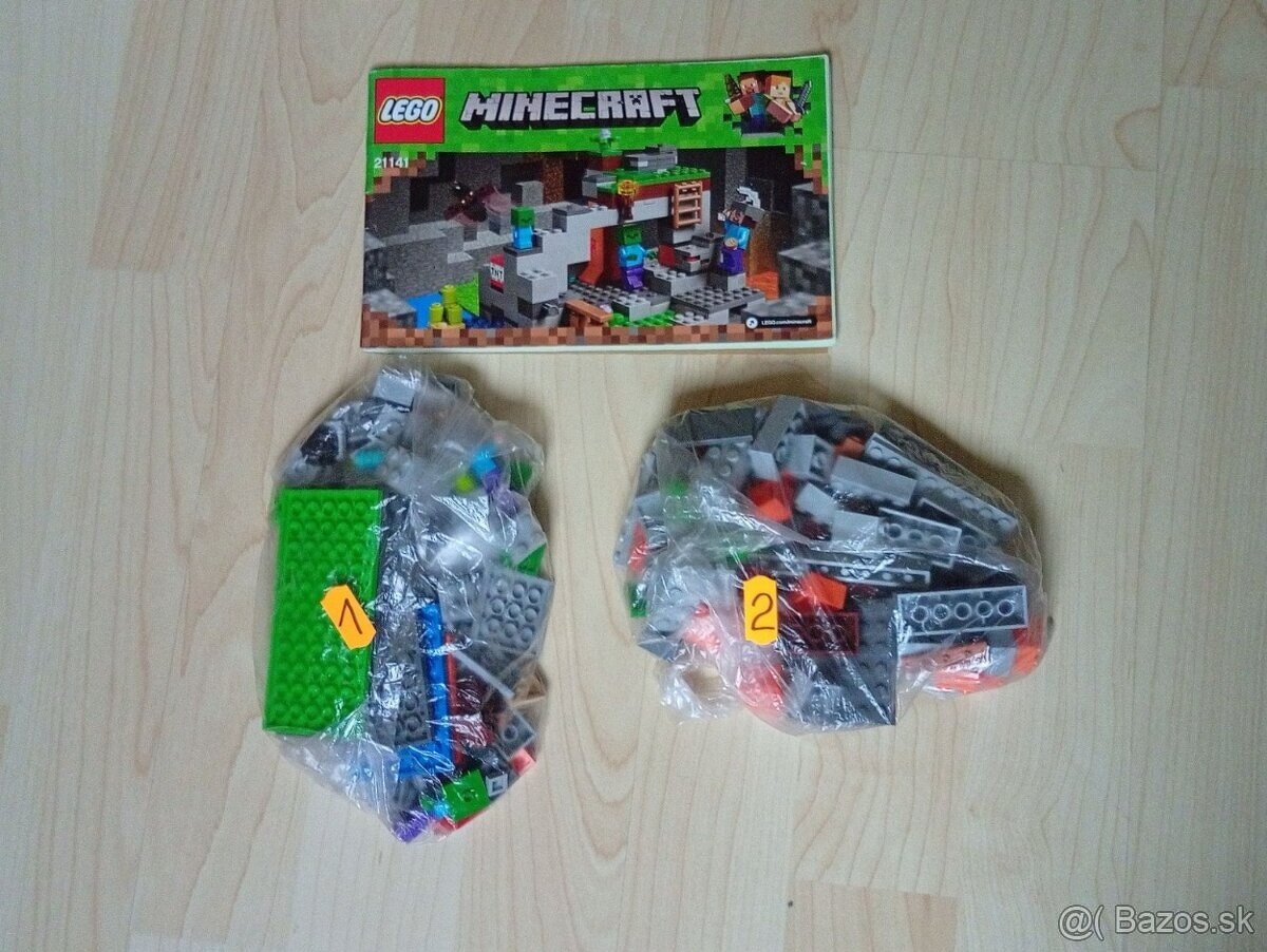 21141 LEGO MINECRAFT - Jaskyňa so zombie - 4