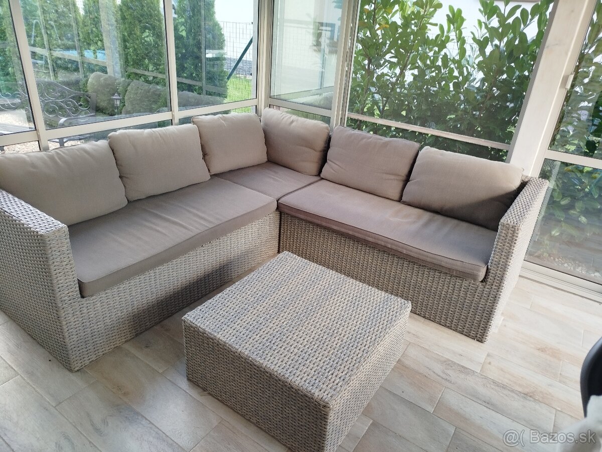 Ratanová sedacia súprava - 4