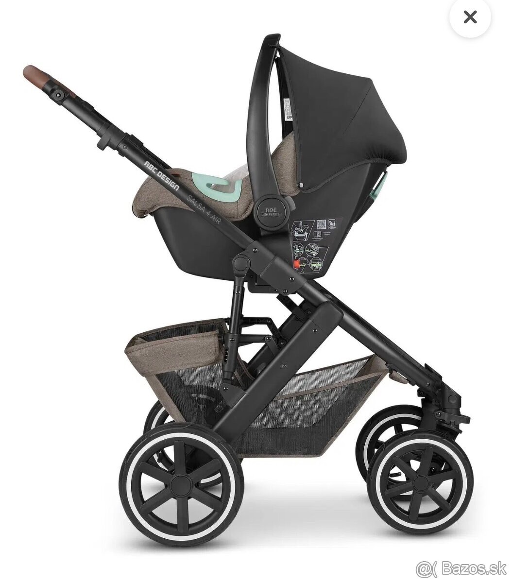 Kocik Abc desing + vajíčko + isofix - 4
