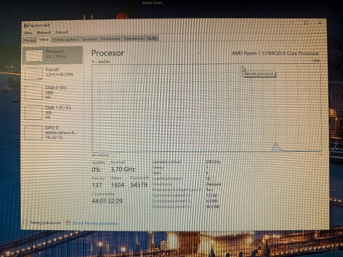 Ryzen 7 5700x3D / rtx 3070ti/ 32GB RAM - 4