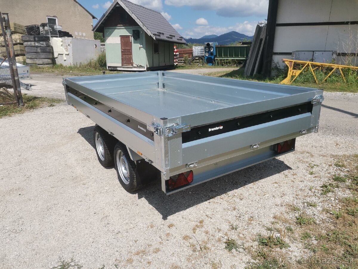 ✅Prívesný vozík hydraulický sklápač 2700/2000kg✅ - 4