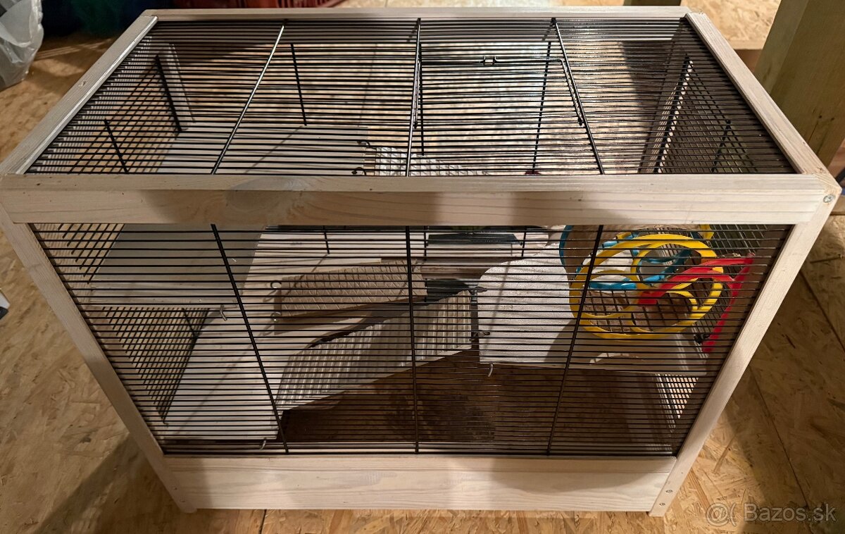 Klietka HAMSTERVILLE 60x34x49cm - 4
