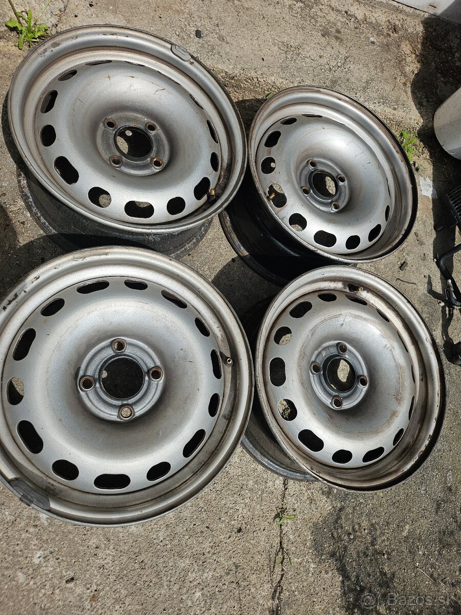 Plechové disky Peugeot 4x108 16" - 4