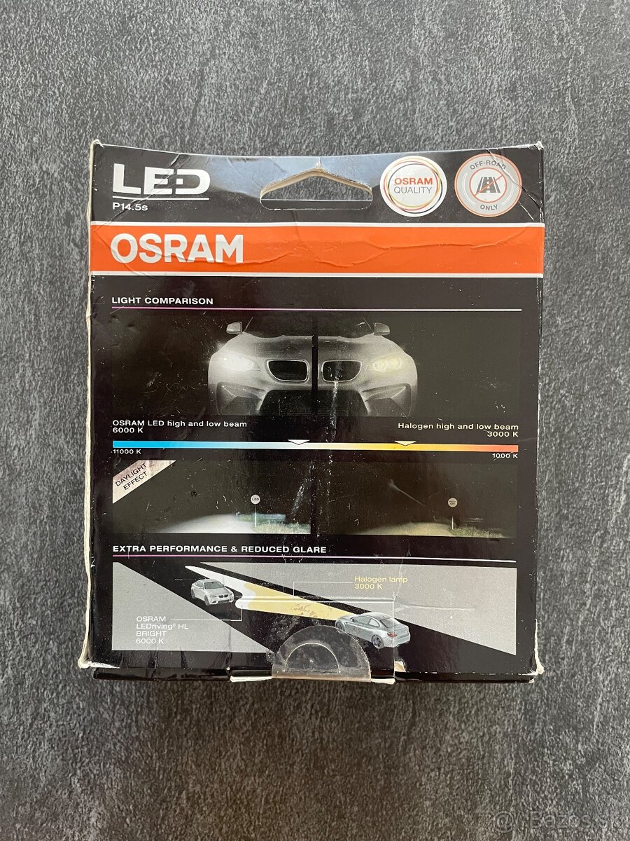 Osram LEDriving HL Bright H1 žiarovky - 4