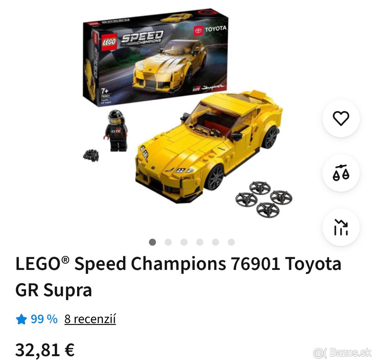 Lego speed, city sportove auto, creator: vrtulnik - 4