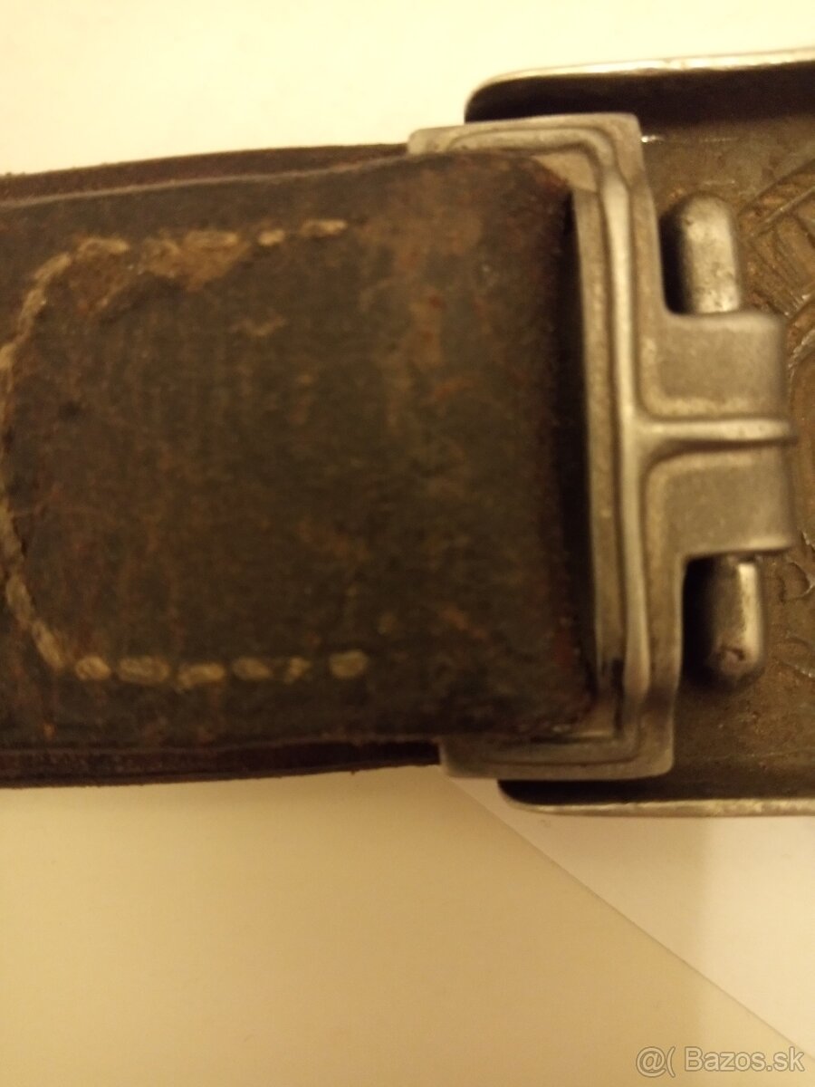 Nemecký opasok s prackou WEHRMACHT, original - 4