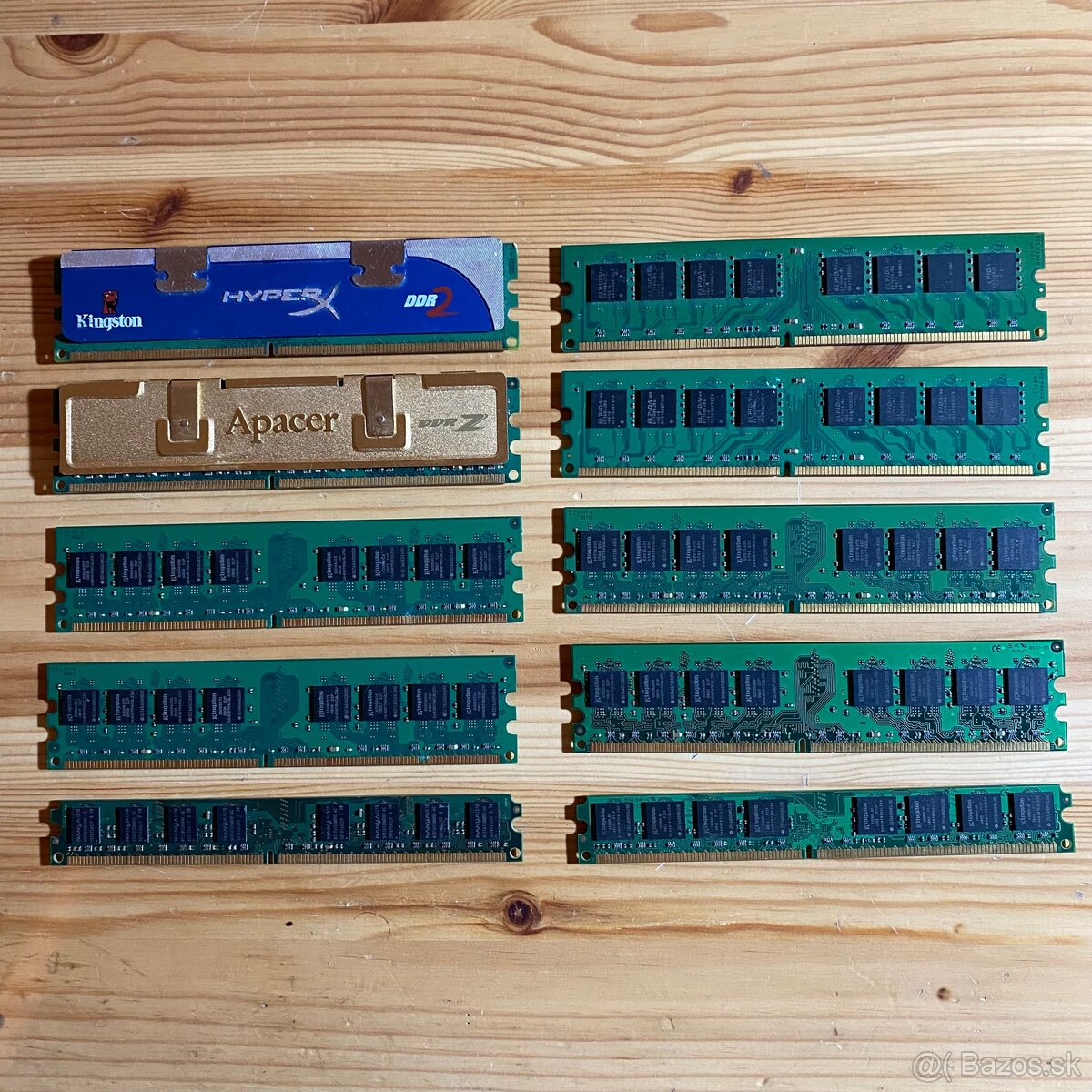 Predám RAM pamäte – DDR2 (mix modulov) - 4