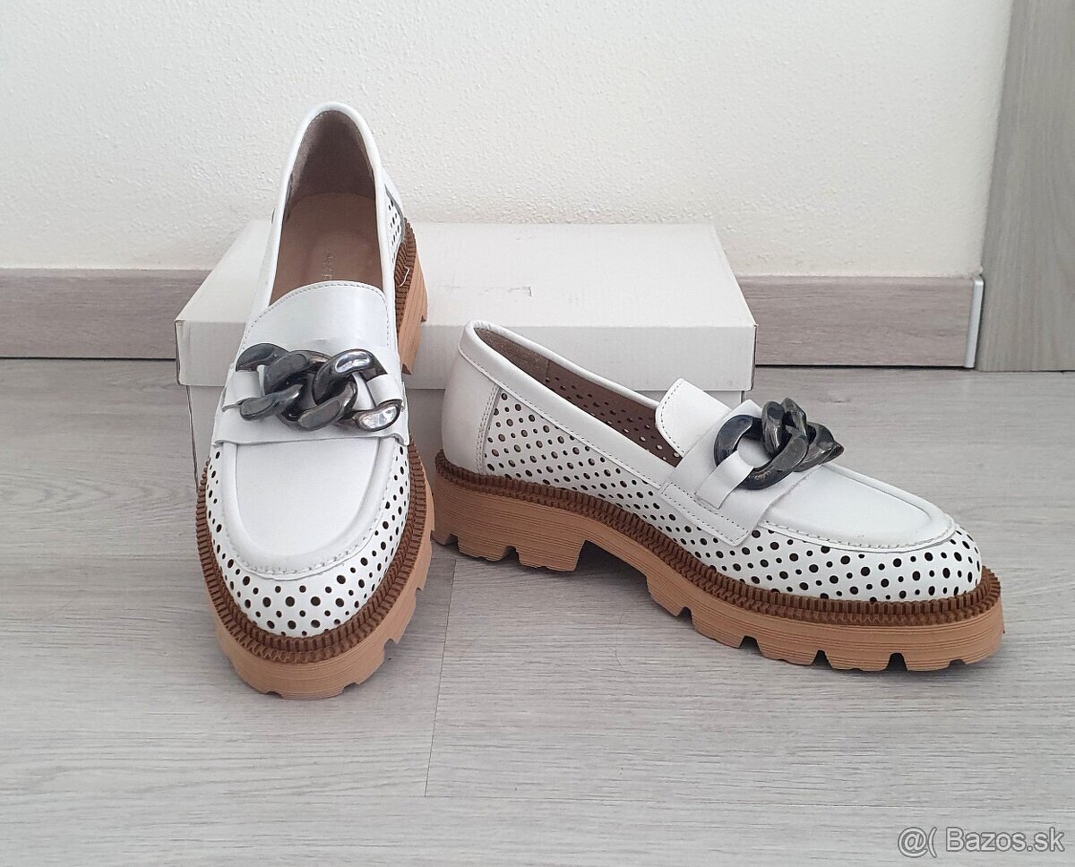 ASPENA celokožené topánky v.40 - 4