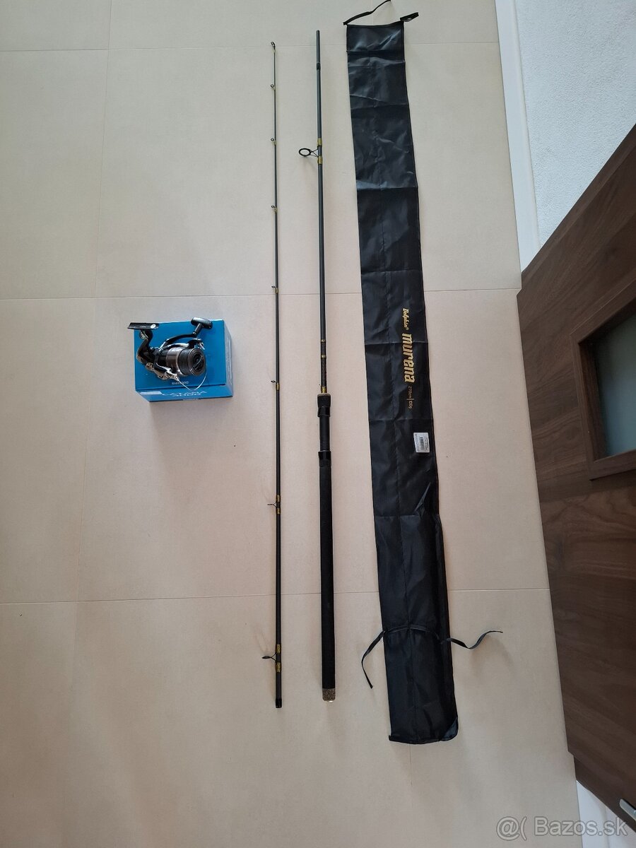 Prívlačové prúty + navijaky + taška - 4