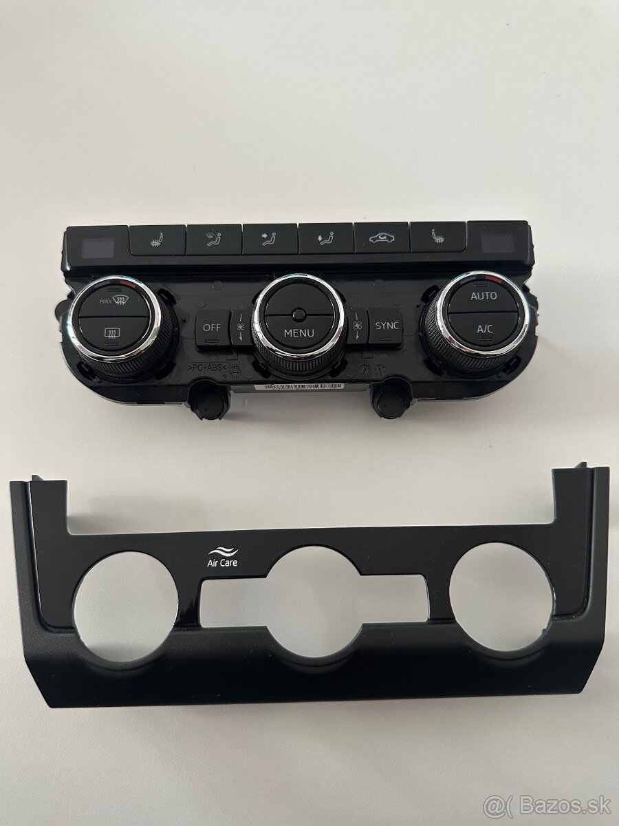Škoda Octavia 3 panel kúrenia Climatronic facelift - 4