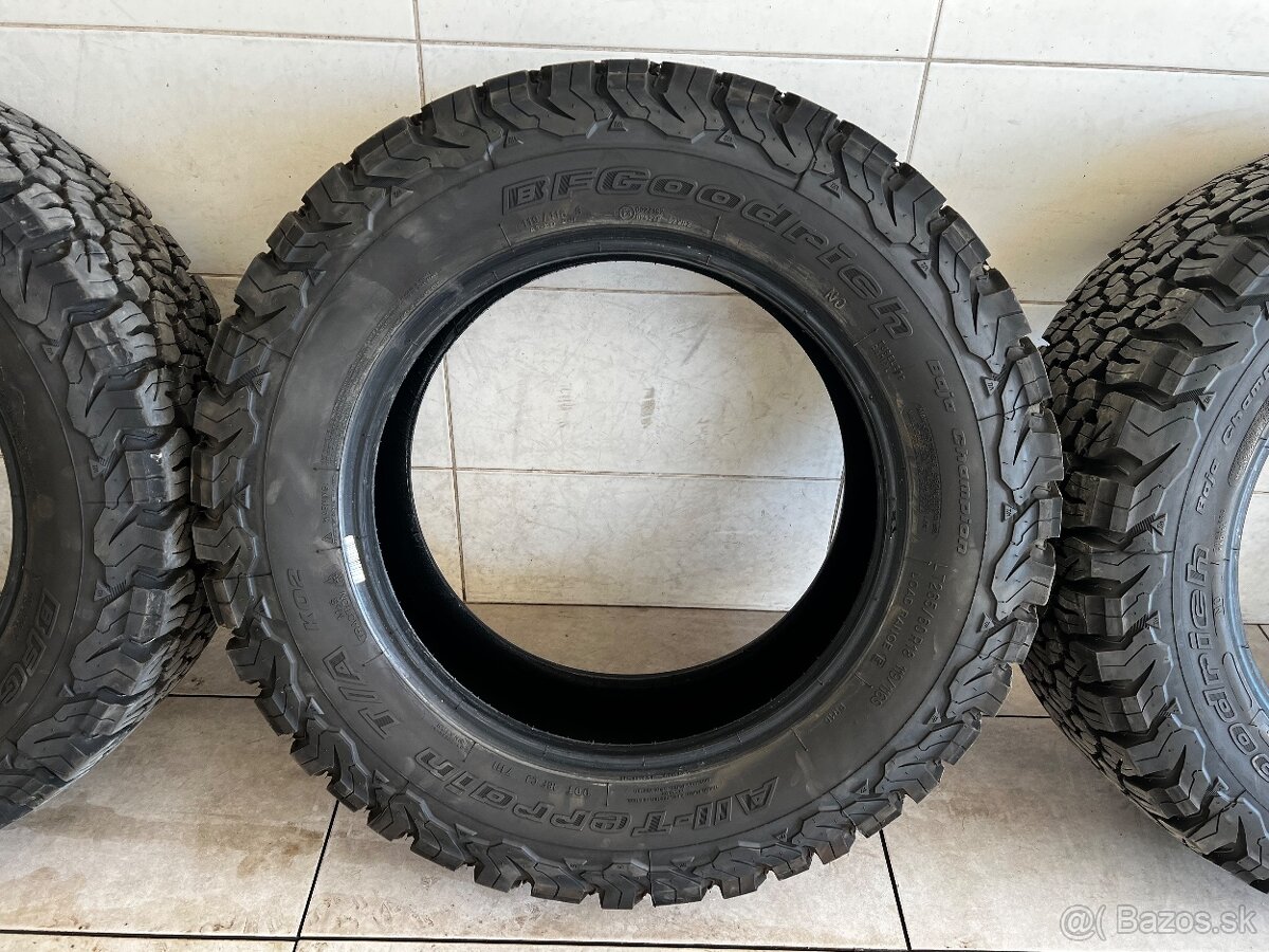 265/60r18 BF Goodrich All-Terrain T/A