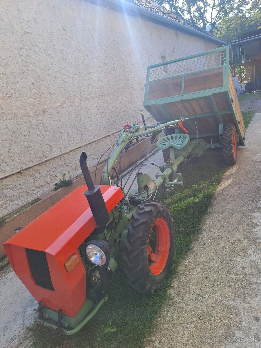 Predám dva malotraktory–Goldoni 140 Super Special,Agria3800 - 4