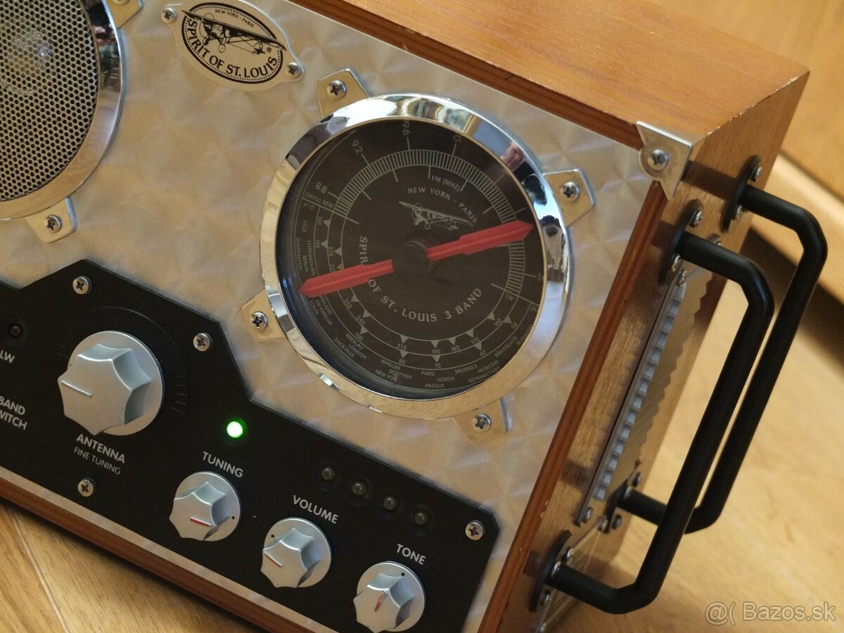 Spirit of St.Louis Field Radio-Přenosné FM/AMrádio - 4