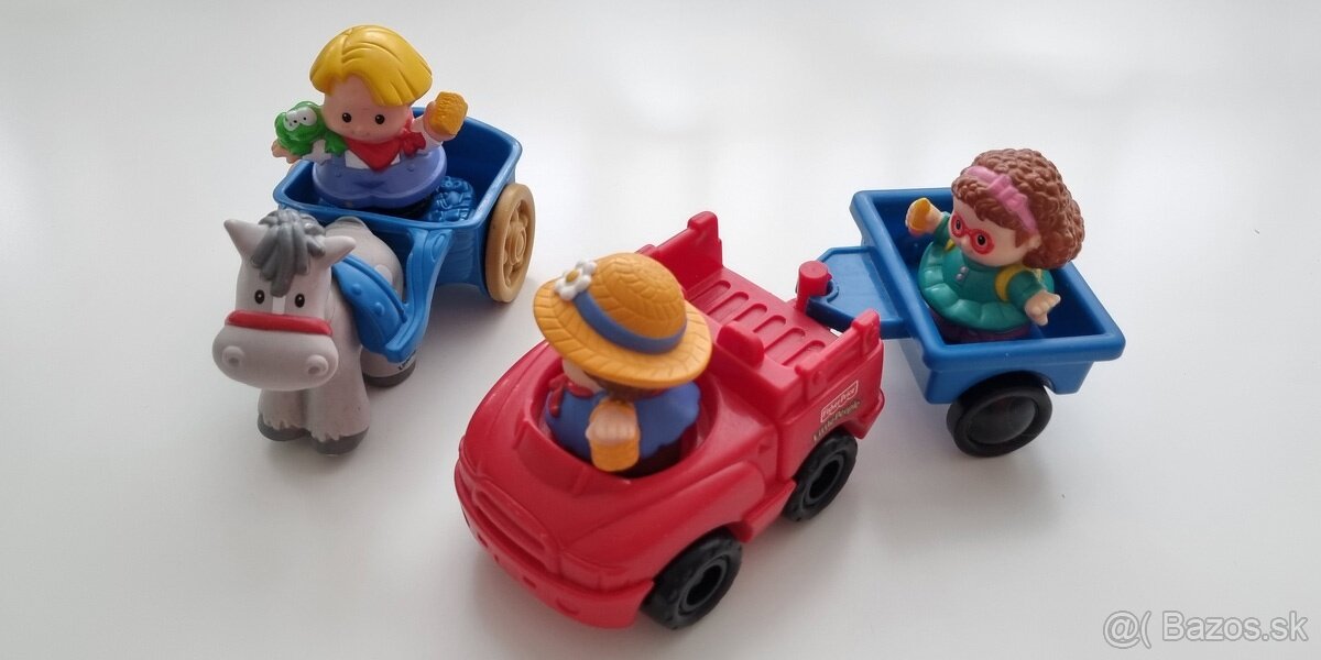 Veselá farma hrací set s otvárateľným domčekom - 4