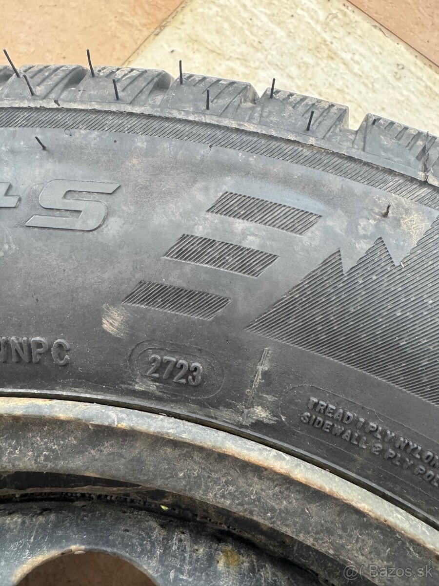 Komplet zimná sadá na škoda, vw, seat 5x122 195/65 R15 - 4