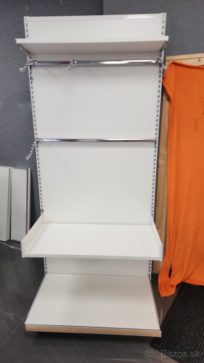 Regále policové, drazkovy panel, - 4