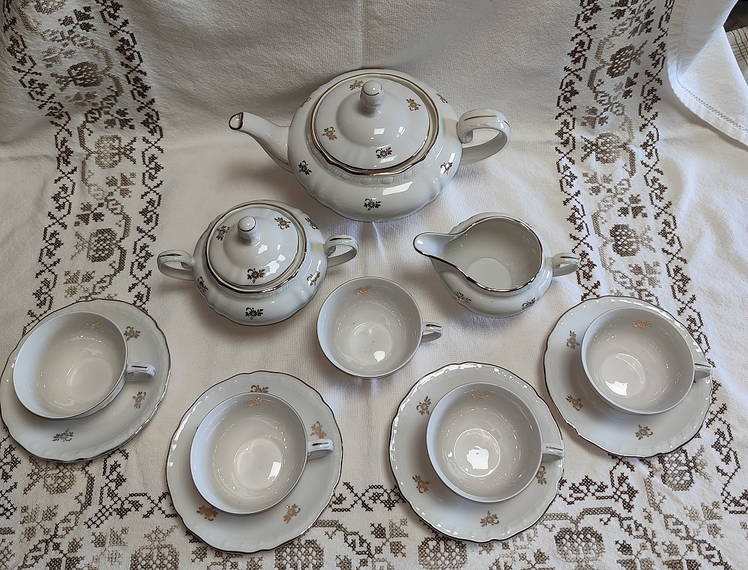 porcelánový set na čaj - 4