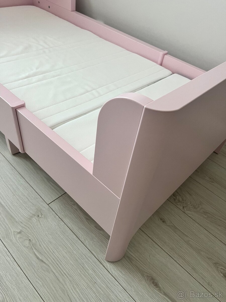 Predám rastúcu detskú posteľ IKEA 80x200 - 4