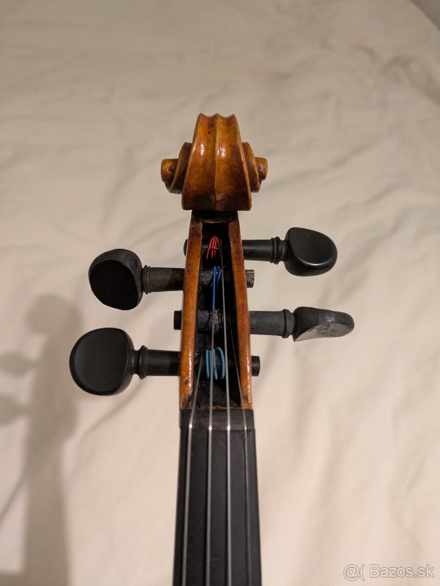 Predám stare nemecké husle Olé Bull - 4