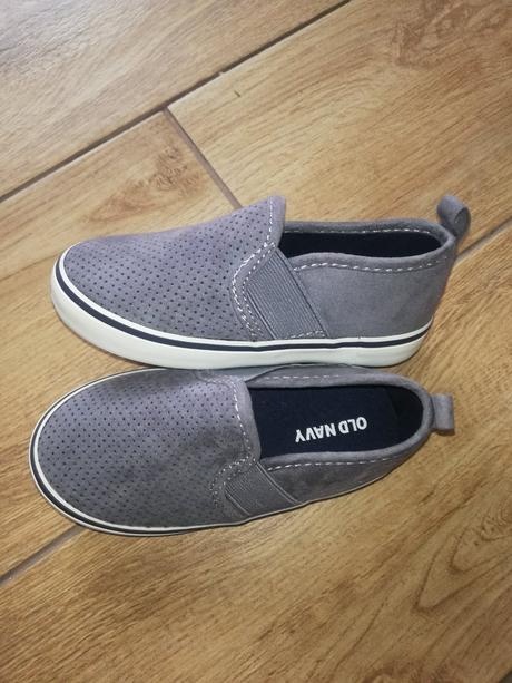 Šedé mokasínky velkost 22 - 4