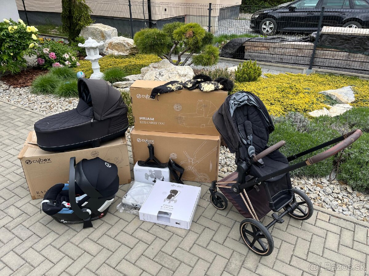 Cybex priam rose Gold trojkombinacia - 4