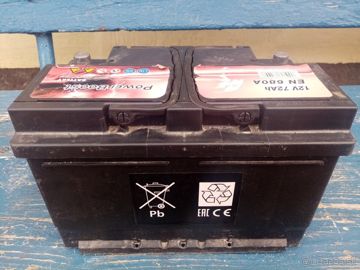 AUTOBATÉRIA - Baterka ..12v - 4