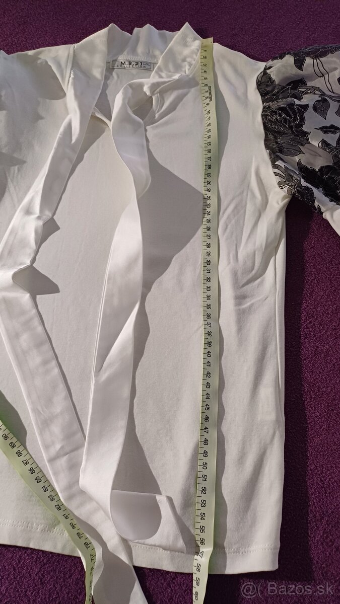 Tričko s dizajnom blúzky - 4