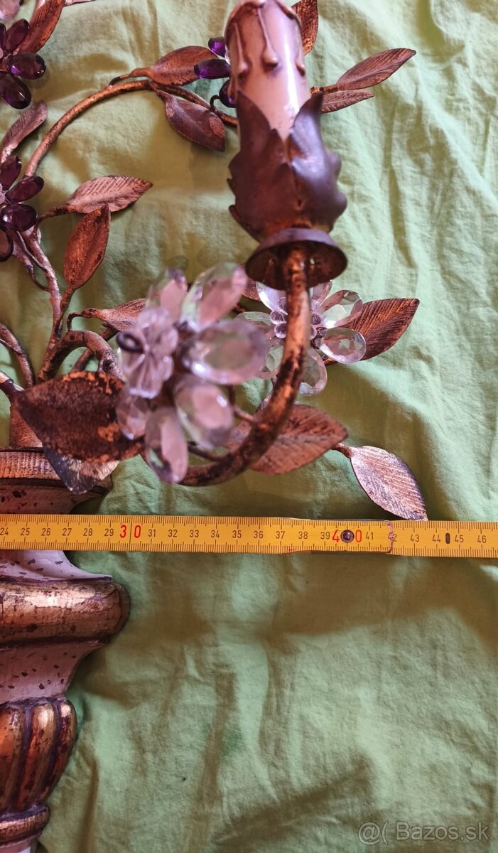 Elegantná nástenná Lampa/Svietnik - 4