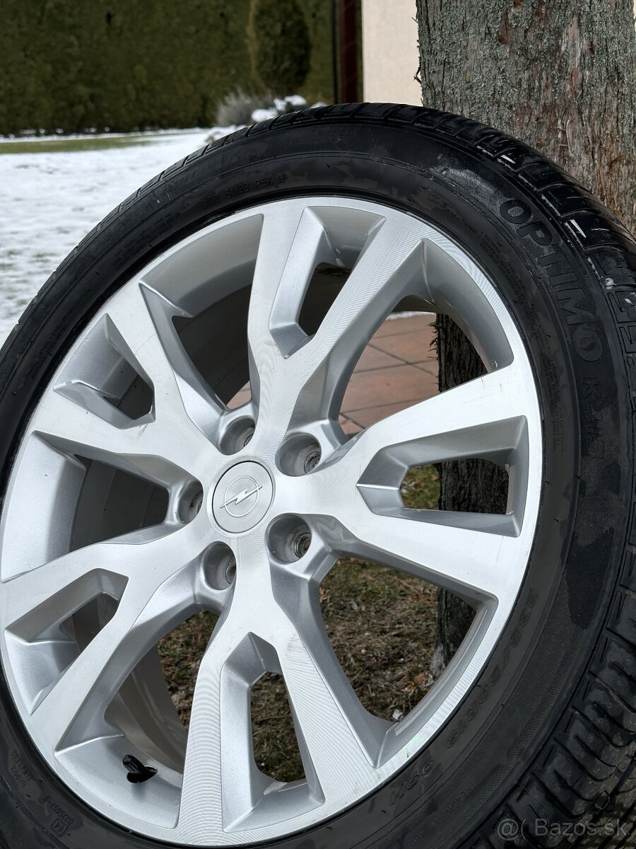 Predám alu disky 19 + pneumatiky - 4