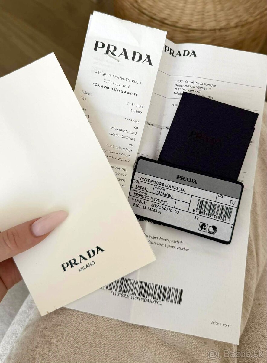 Dámska originál Prada kabelka - 4