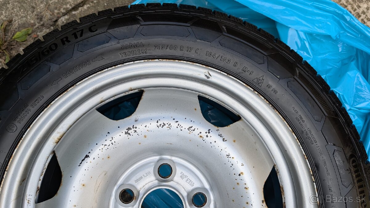 Zimná sada VW Caravelle, Multivan, Transporter - 4