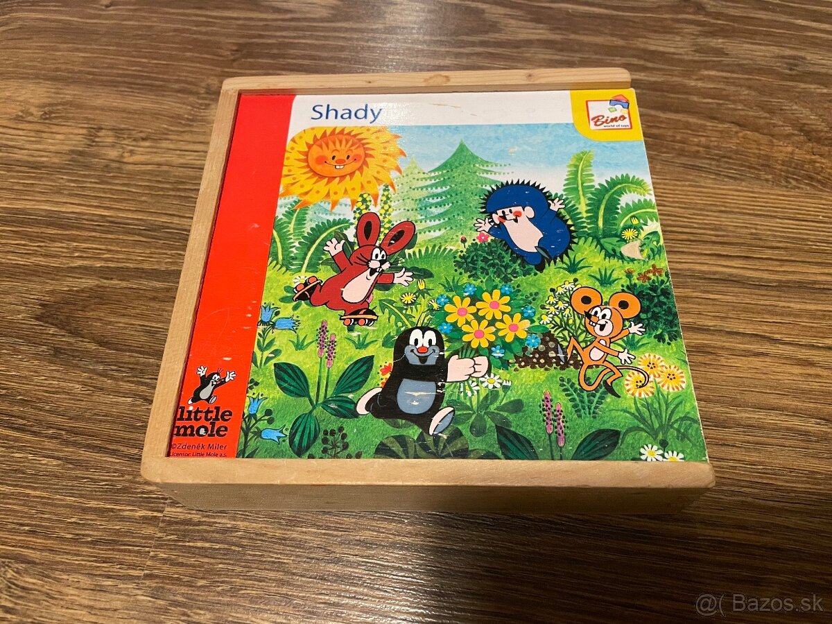 Krtko drevená hra - 4