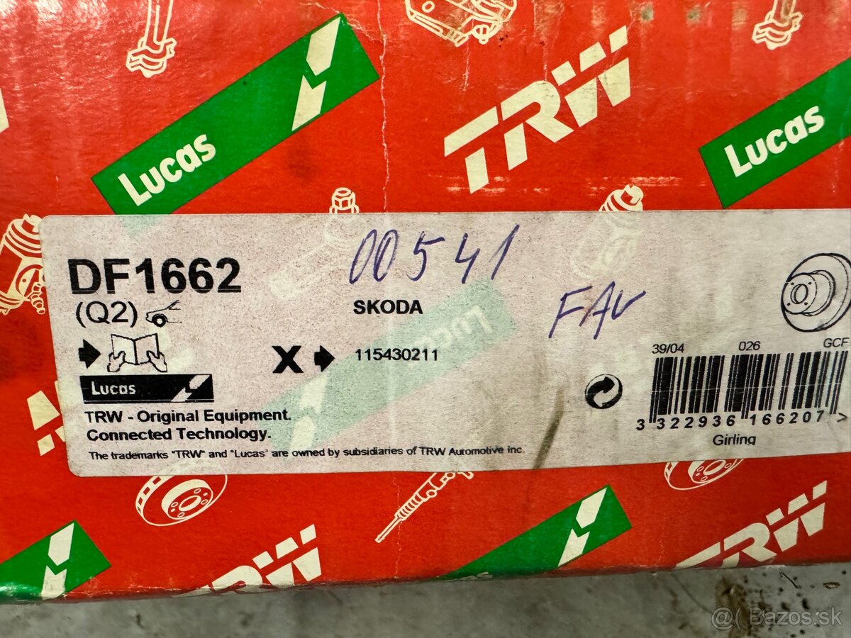 Brzdový kotúč Favorit - 4