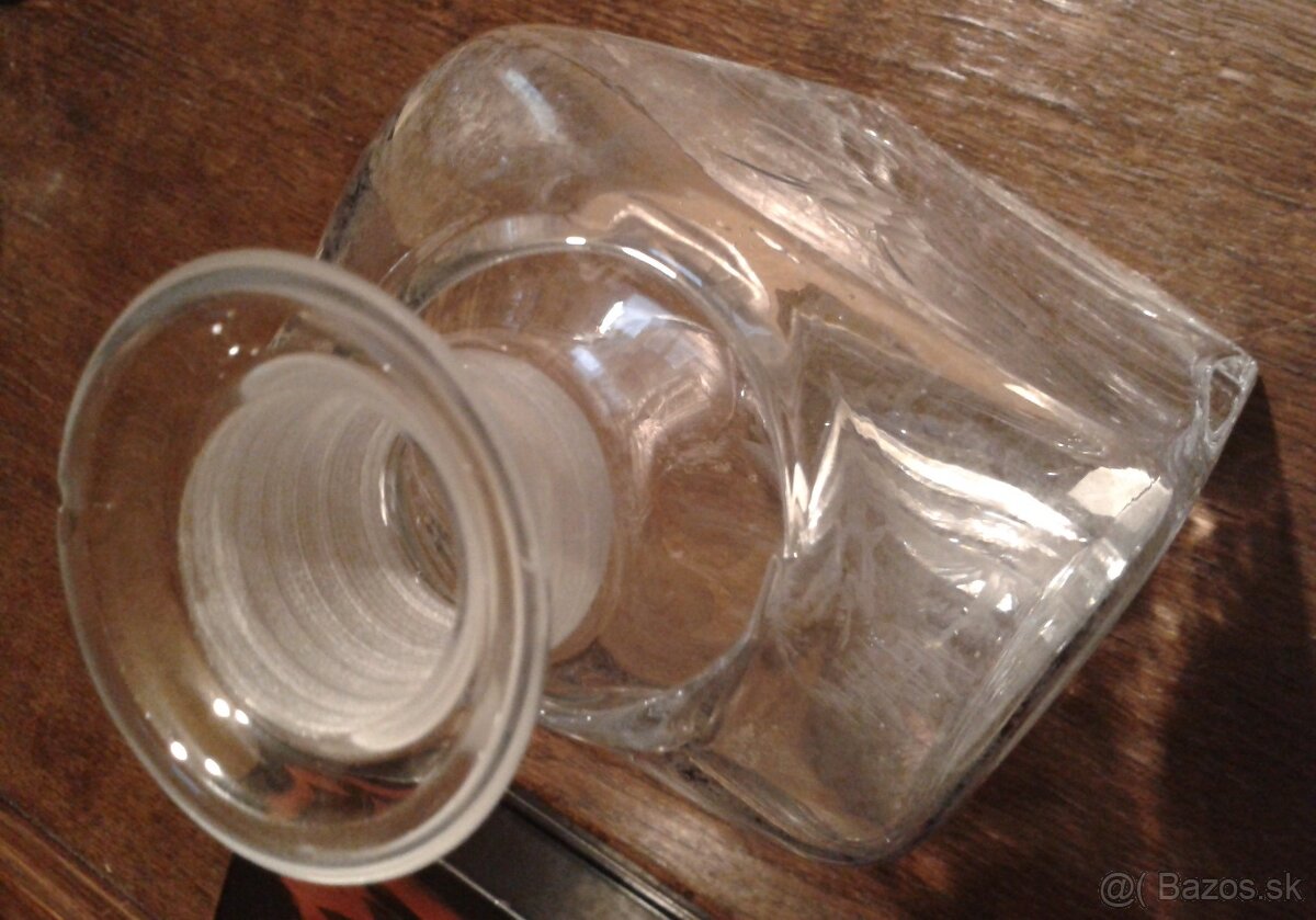 Džbán a karafa fľaša sklo, poľovník - 4