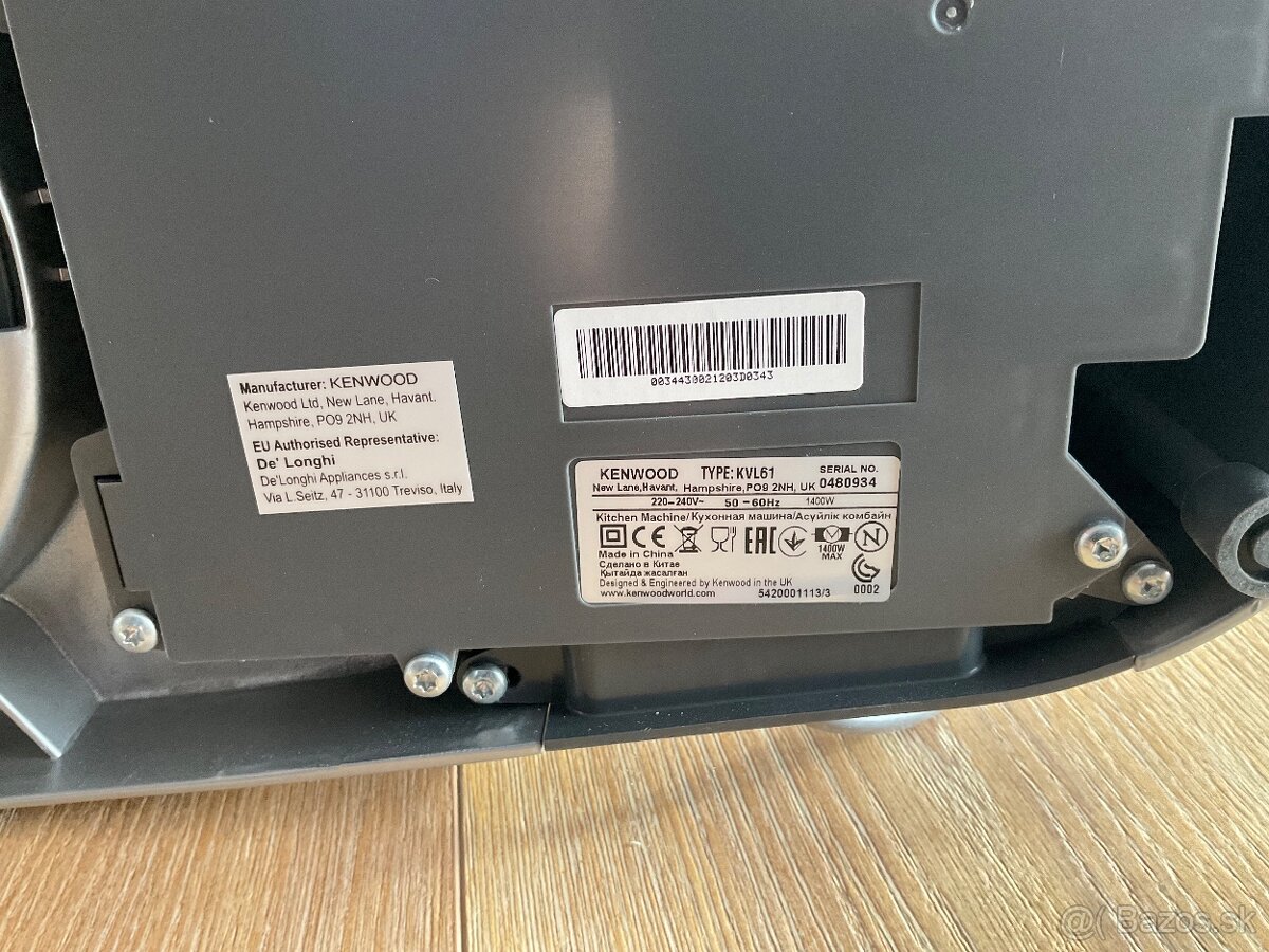 Kuchynský robot Kenwood Chef XL Elite KVL6320s - 4