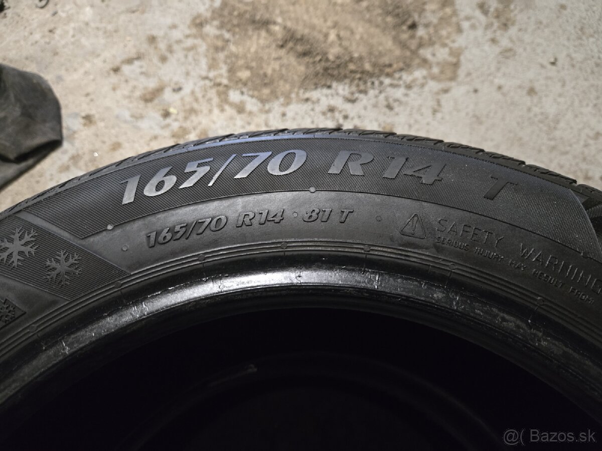 2x zimné pneu 165/70r14 - 4