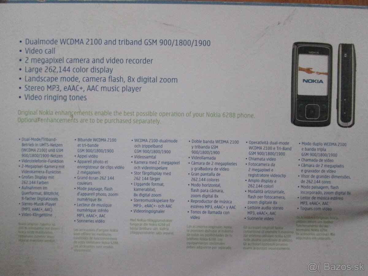 Predám Nokia 6288 - 4