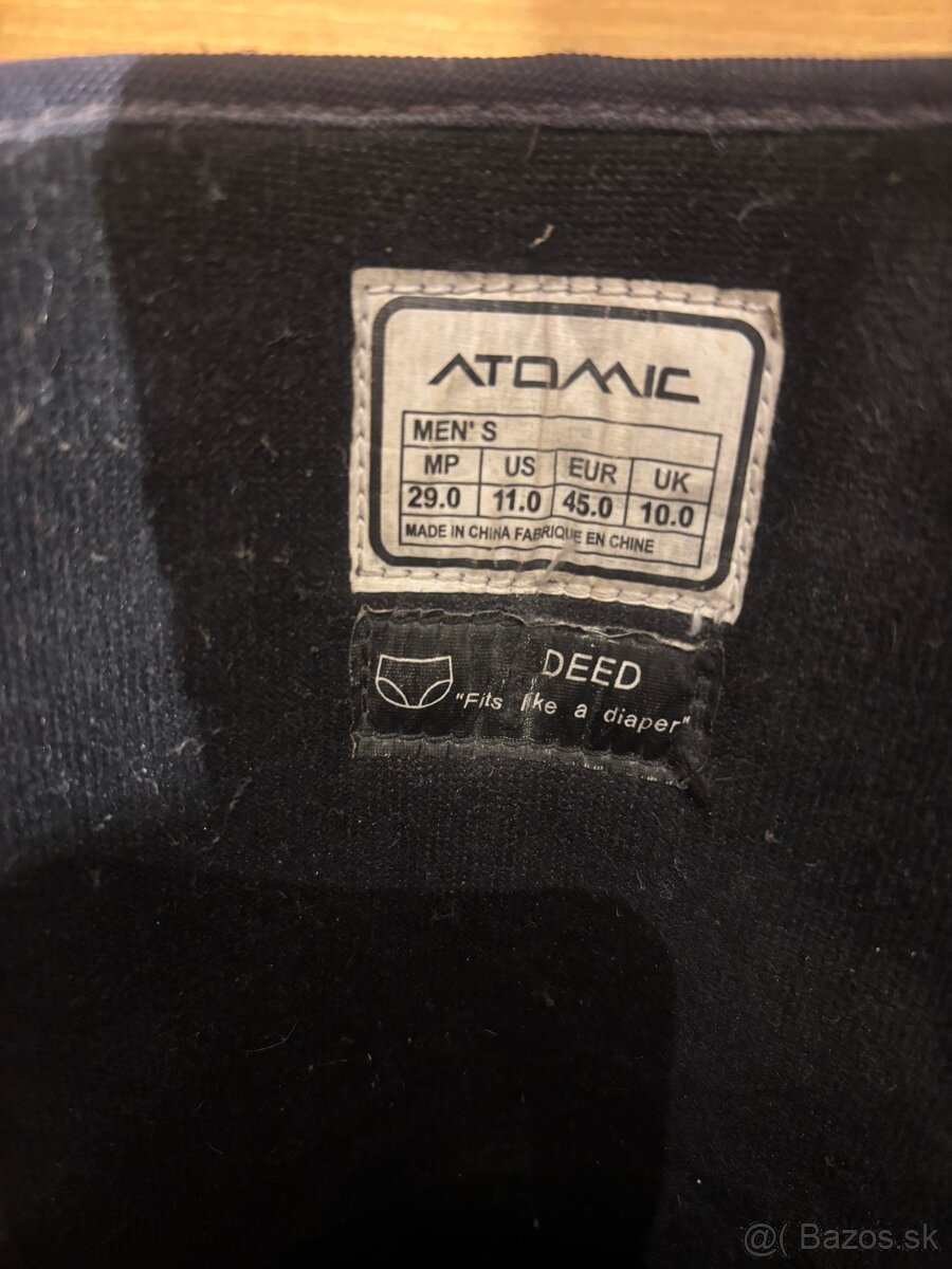 Predám Atomic snowboardové topanky č.45 - 4