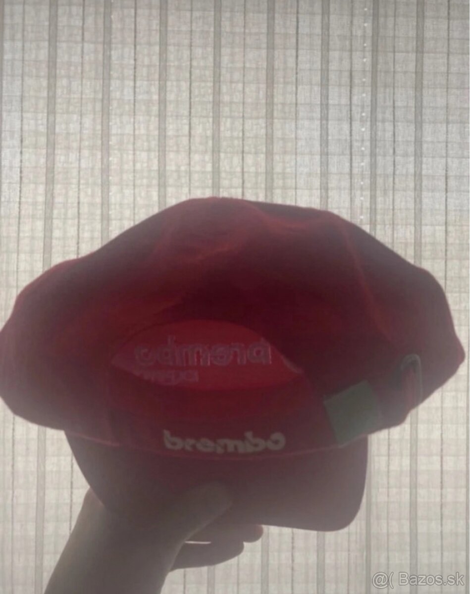 Červená šiltovka Brembo - 4