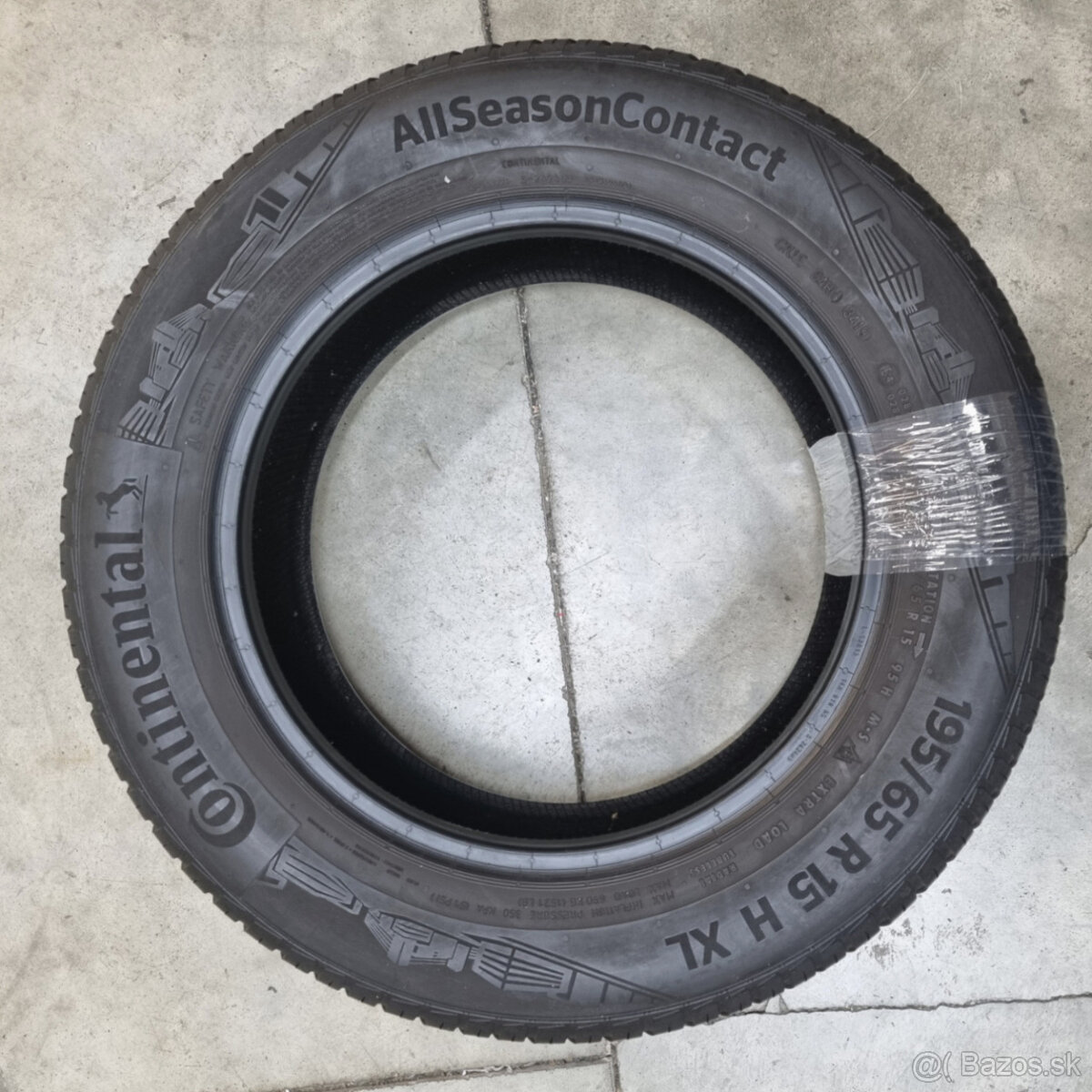 Celoročné pneumatiky 195/65 R15 CONTINENTAL - 4