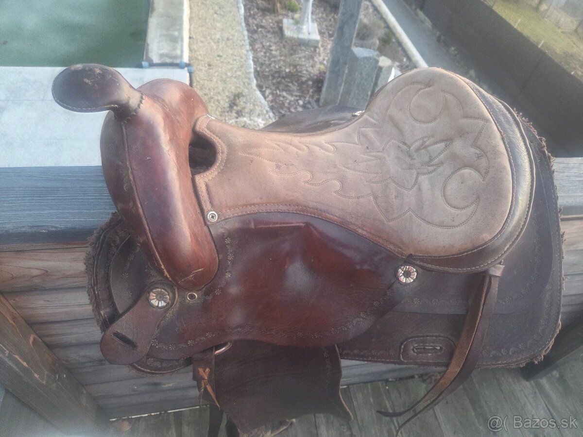 Westernové sedlo - 4
