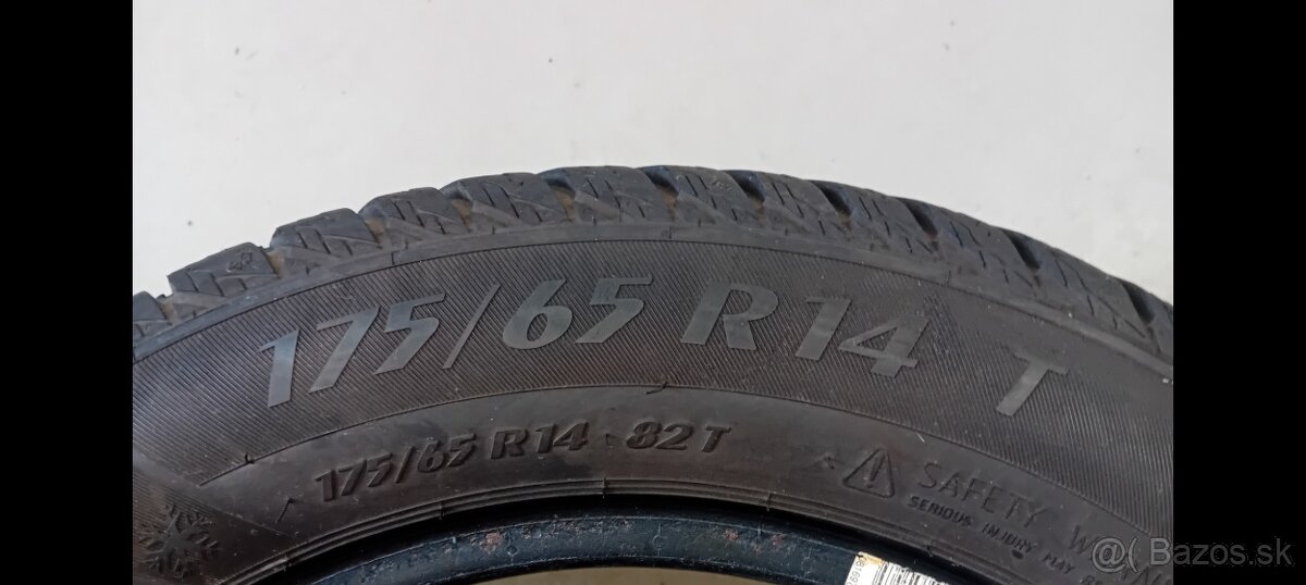 Predám zimné pneumatiky 175/65 R14 - 4