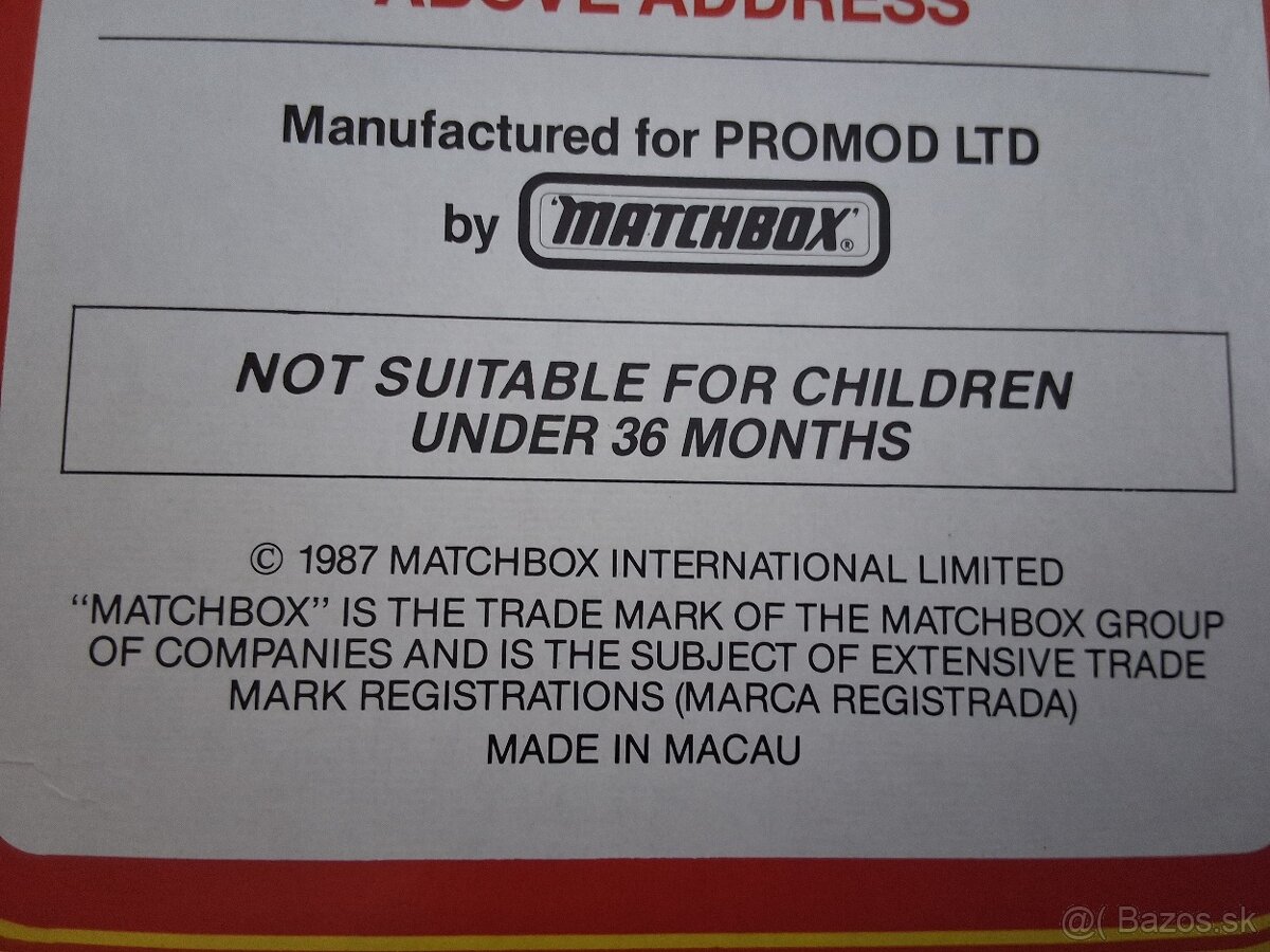 Matchbox-trojpack - 4