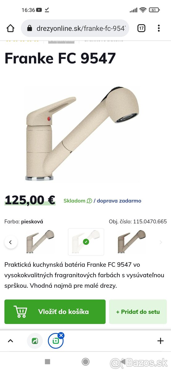 Predám vodovodnú batériu - 4